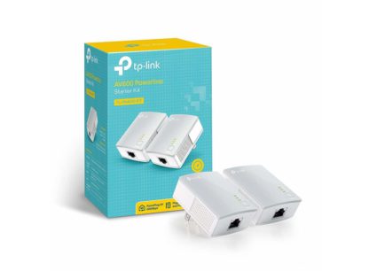 TP-Link TL-PA4010 KIT AV600 Powerline Range Extender Starter Kit