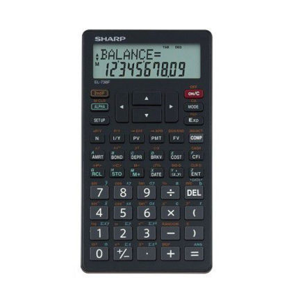 Sharp EL-738FB Advanced Financial Calculator