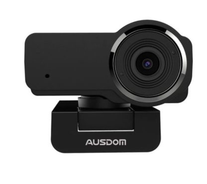 Ausdom AW635 1080P Streaming Webcam - Black