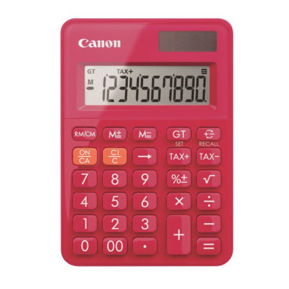 Canon LS-100T Calculator - Red