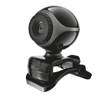 Trust Exis Webcam - Black/Silver