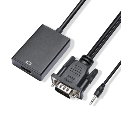 VGA to HDMI Converter with Audio