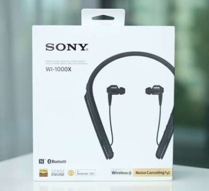 Sony WI-1000X Wireless Neckband Noise-Canceling Headphones - New