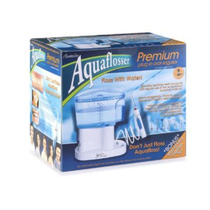 Aquapulse Aquaflosser Premium Plug in Dental Jet/Water Flosser