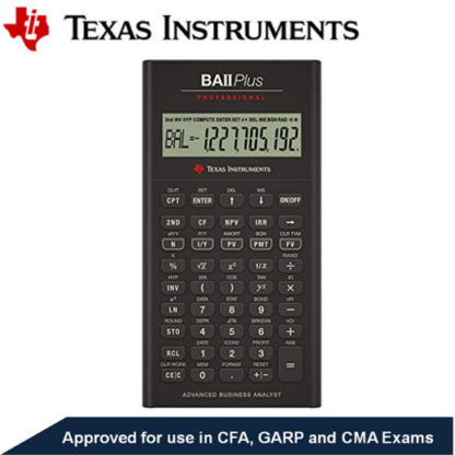 Texas Instruments BA ii Plus Professional Financial Calculator