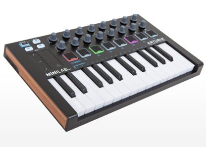 Arturia MiniLab Mk II Midi Keyboard Controller – Black