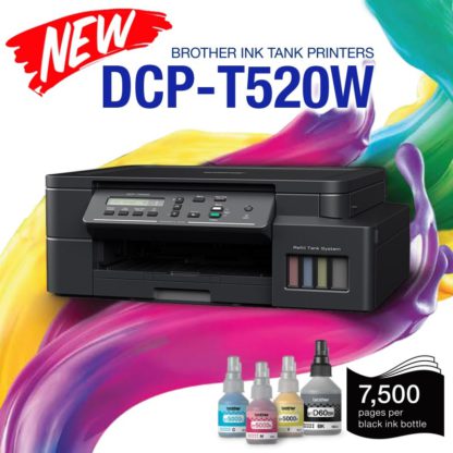 Brother DCP-T520W Ink Tank Printer 3in1 with WiFi