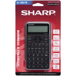 Sharp EL-738XTB Business and Financial Calculator